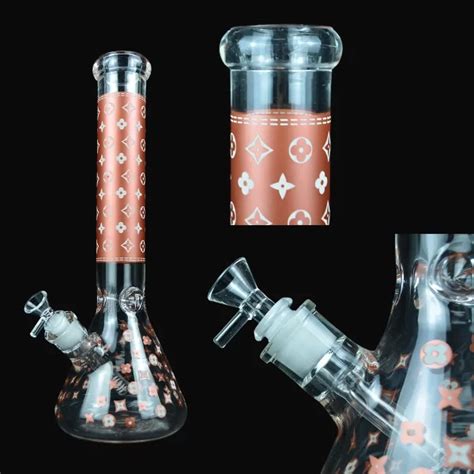 Elegant LV Bongs Model KR184 – Premium High Borosilicate